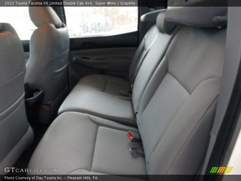 Super White / Graphite 2013 Toyota Tacoma V6 Limited Double Cab 4x4