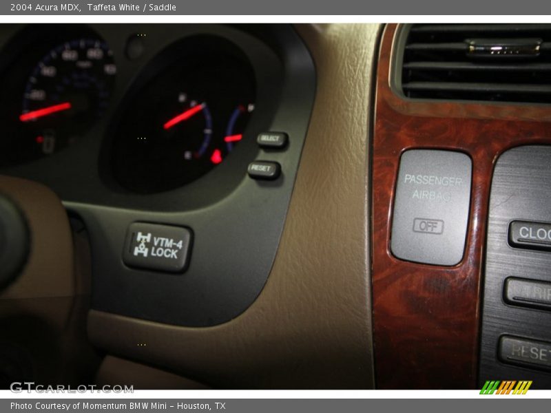 Taffeta White / Saddle 2004 Acura MDX