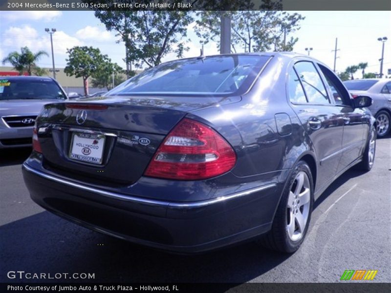 Tectite Grey Metallic / Black 2004 Mercedes-Benz E 500 Sedan