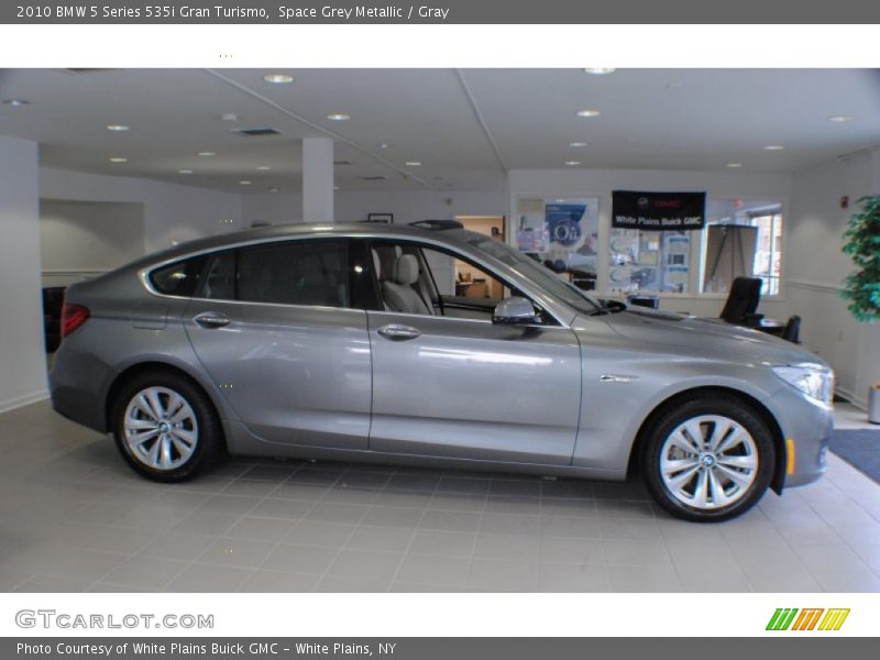 Space Grey Metallic / Gray 2010 BMW 5 Series 535i Gran Turismo