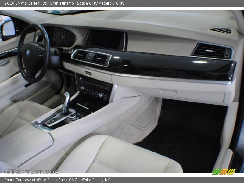 Space Grey Metallic / Gray 2010 BMW 5 Series 535i Gran Turismo