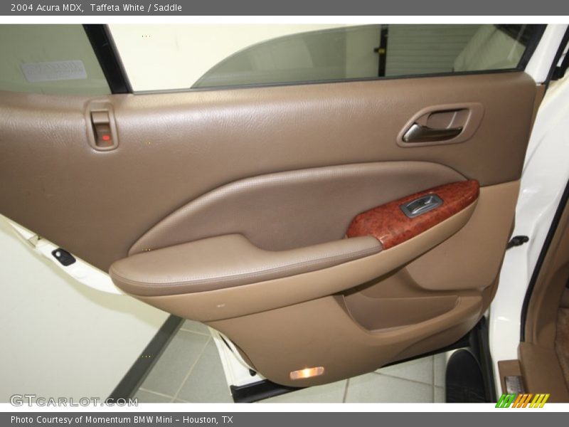 Taffeta White / Saddle 2004 Acura MDX