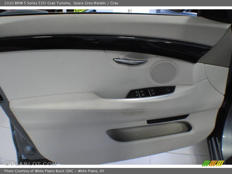 Space Grey Metallic / Gray 2010 BMW 5 Series 535i Gran Turismo