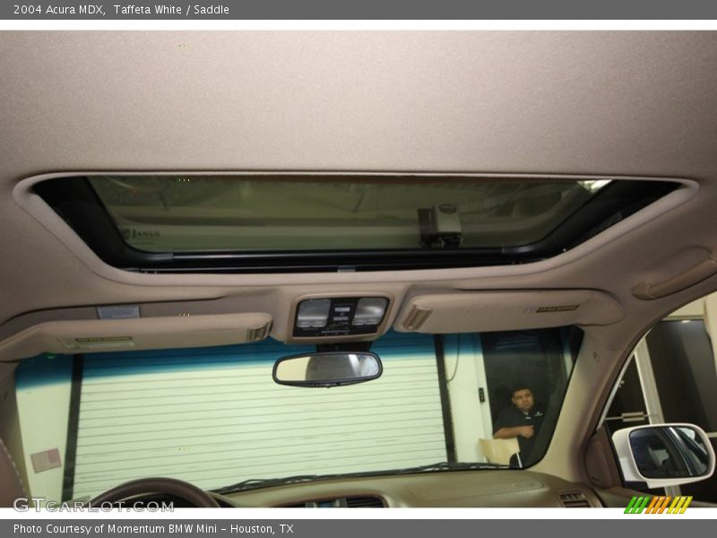 Taffeta White / Saddle 2004 Acura MDX