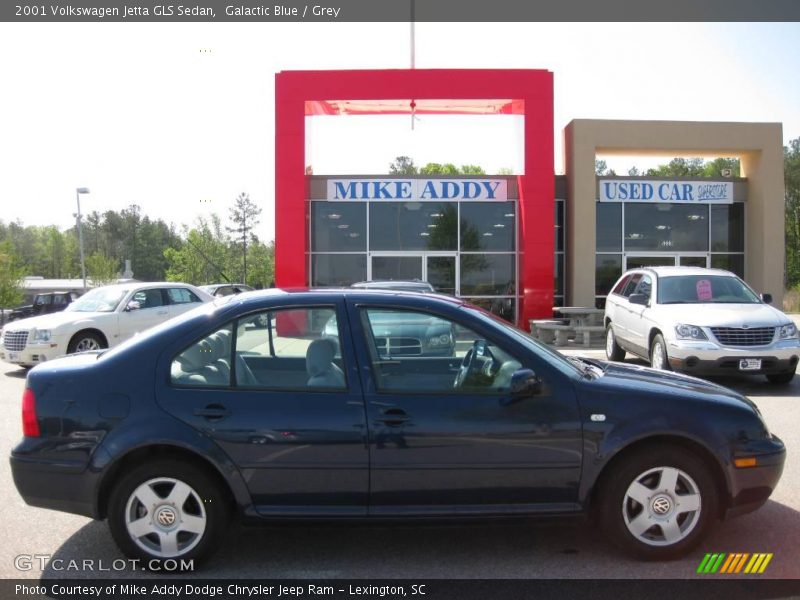 Galactic Blue / Grey 2001 Volkswagen Jetta GLS Sedan