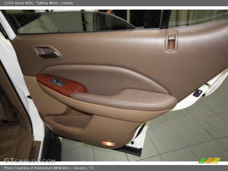 Taffeta White / Saddle 2004 Acura MDX