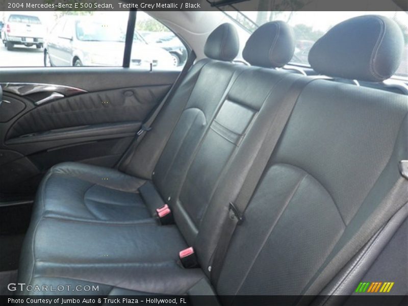 Tectite Grey Metallic / Black 2004 Mercedes-Benz E 500 Sedan