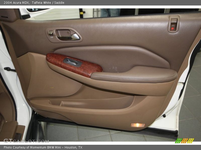 Taffeta White / Saddle 2004 Acura MDX
