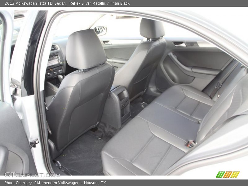 Reflex Silver Metallic / Titan Black 2013 Volkswagen Jetta TDI Sedan