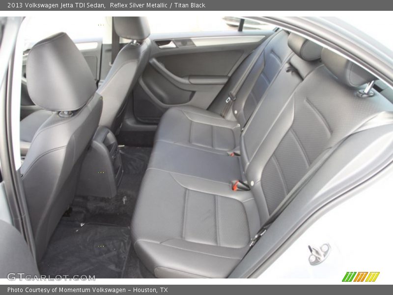 Reflex Silver Metallic / Titan Black 2013 Volkswagen Jetta TDI Sedan