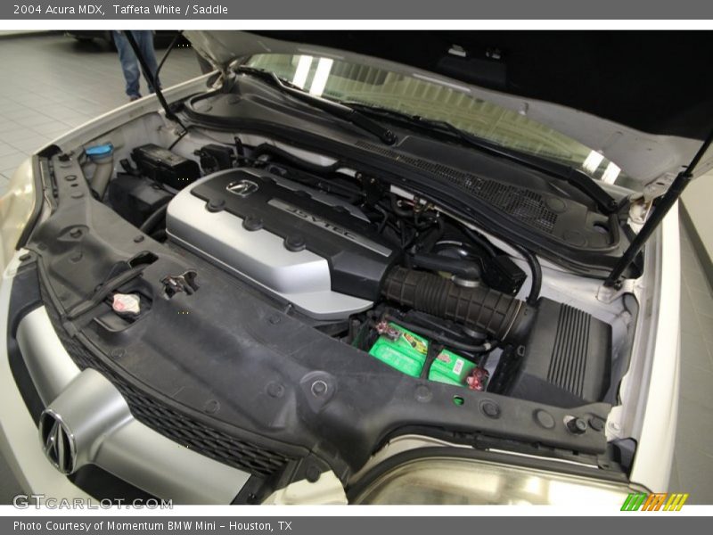 Taffeta White / Saddle 2004 Acura MDX
