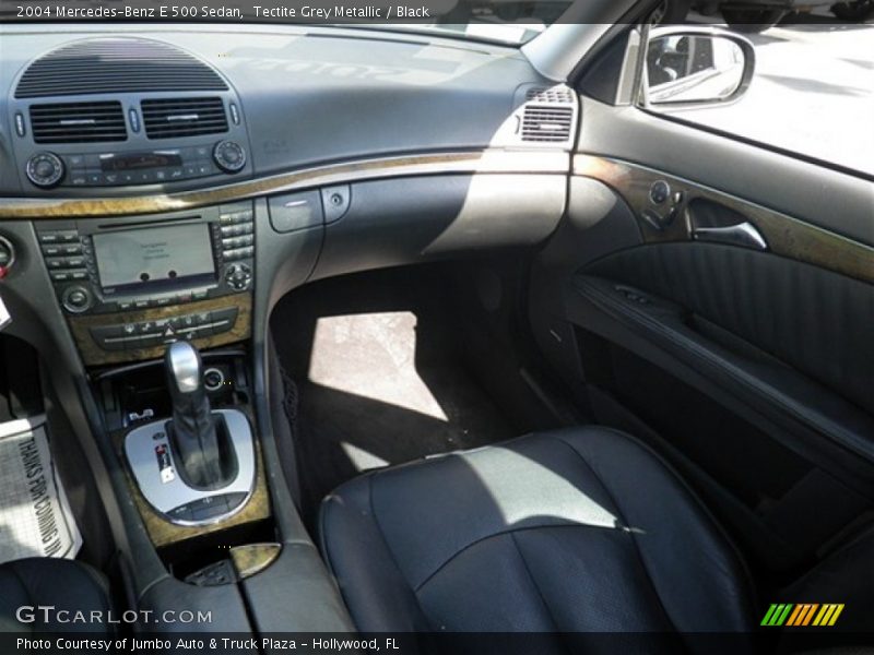 Tectite Grey Metallic / Black 2004 Mercedes-Benz E 500 Sedan