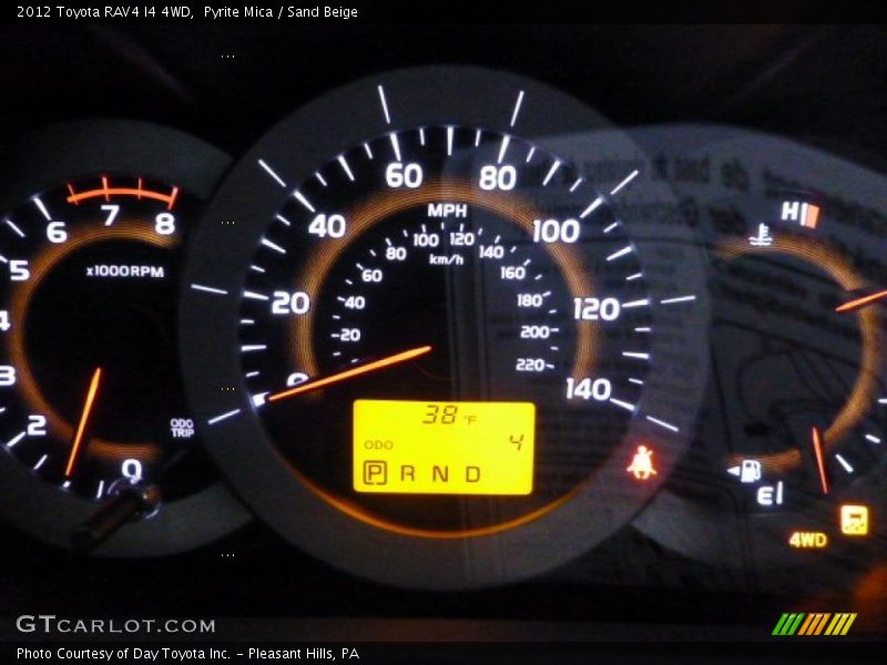 Pyrite Mica / Sand Beige 2012 Toyota RAV4 I4 4WD