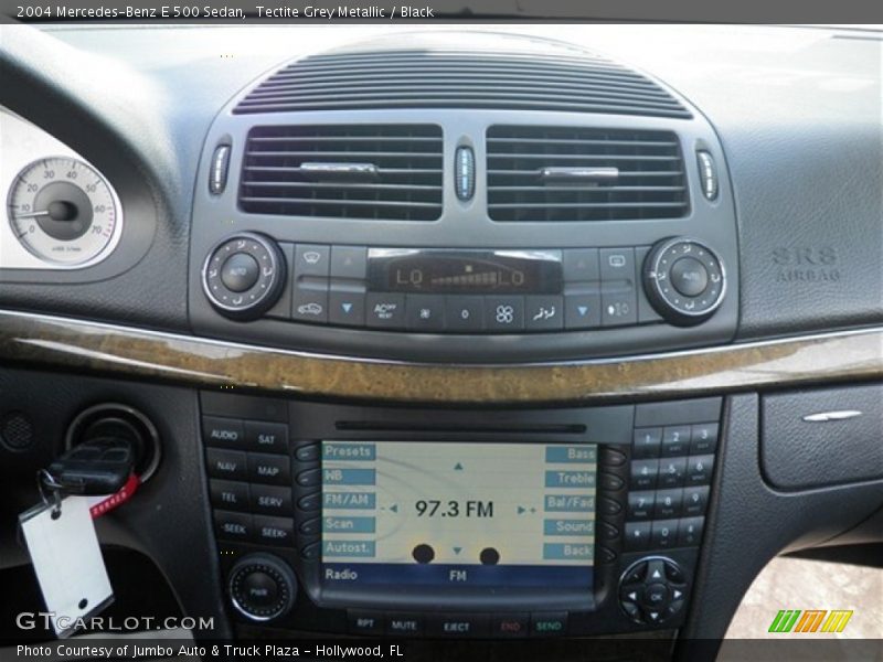 Tectite Grey Metallic / Black 2004 Mercedes-Benz E 500 Sedan