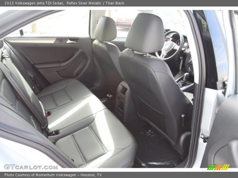 Reflex Silver Metallic / Titan Black 2013 Volkswagen Jetta TDI Sedan