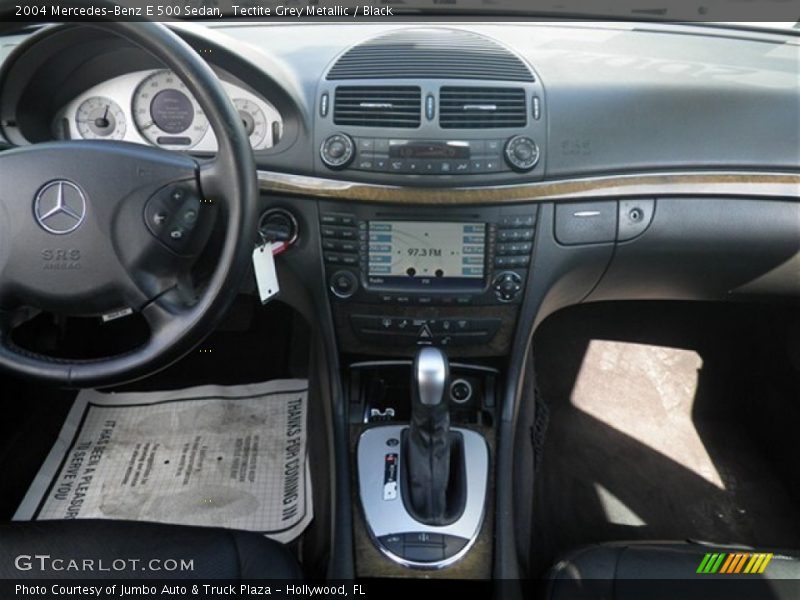 Tectite Grey Metallic / Black 2004 Mercedes-Benz E 500 Sedan