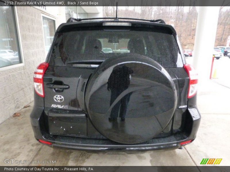 Black / Sand Beige 2012 Toyota RAV4 V6 Limited 4WD