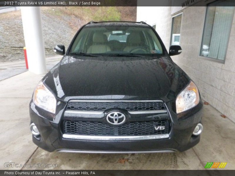 Black / Sand Beige 2012 Toyota RAV4 V6 Limited 4WD