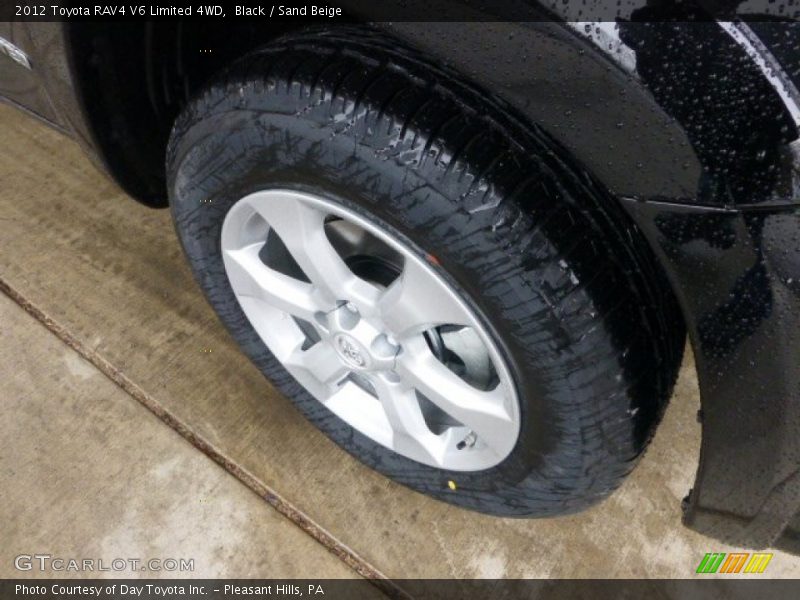 Black / Sand Beige 2012 Toyota RAV4 V6 Limited 4WD