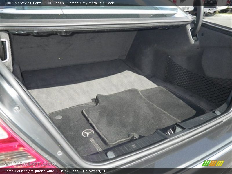 Tectite Grey Metallic / Black 2004 Mercedes-Benz E 500 Sedan