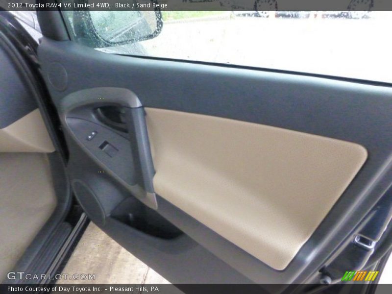 Black / Sand Beige 2012 Toyota RAV4 V6 Limited 4WD