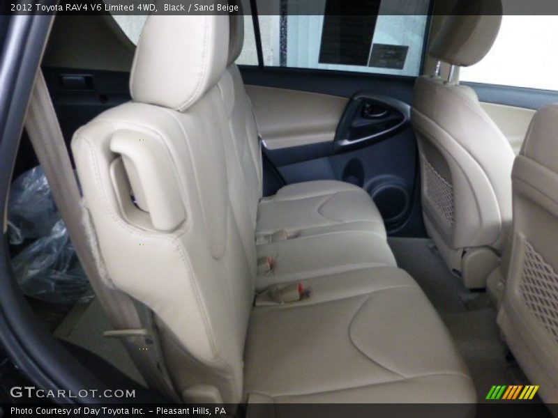 Black / Sand Beige 2012 Toyota RAV4 V6 Limited 4WD