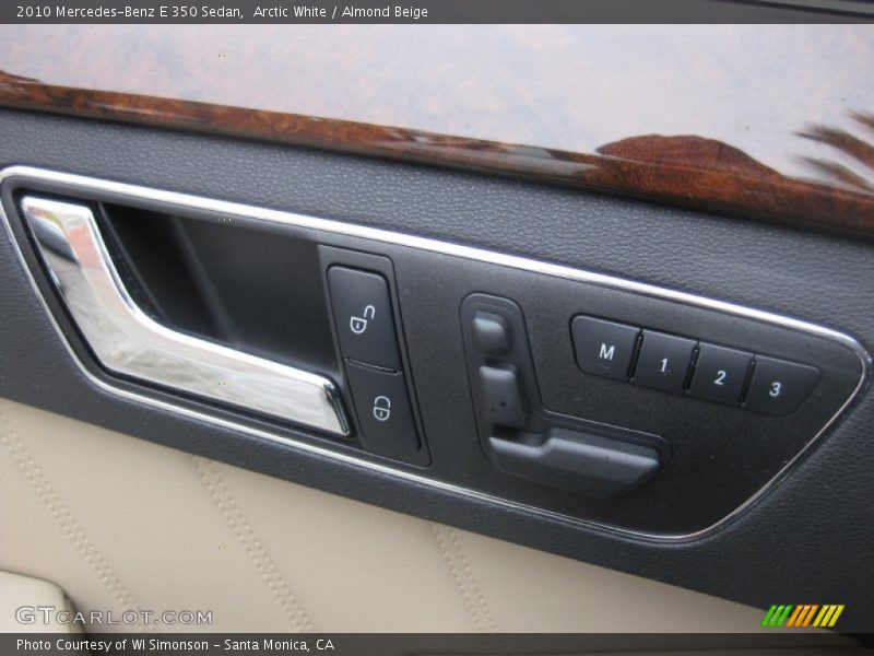 Arctic White / Almond Beige 2010 Mercedes-Benz E 350 Sedan