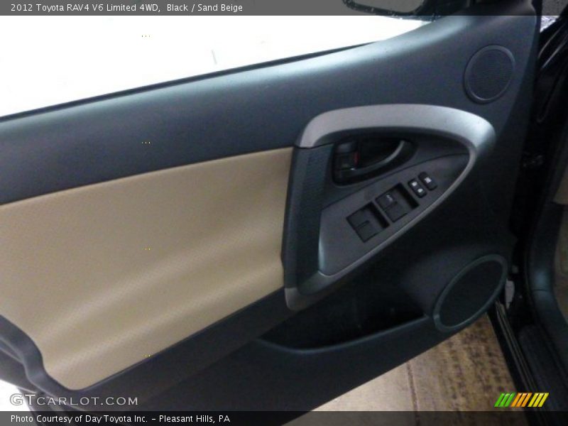 Black / Sand Beige 2012 Toyota RAV4 V6 Limited 4WD