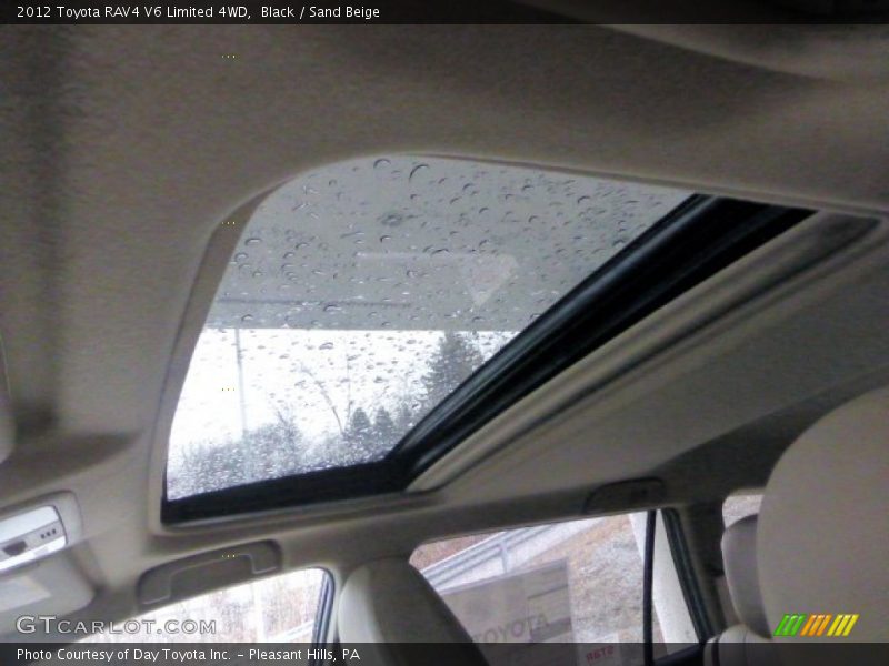 Black / Sand Beige 2012 Toyota RAV4 V6 Limited 4WD