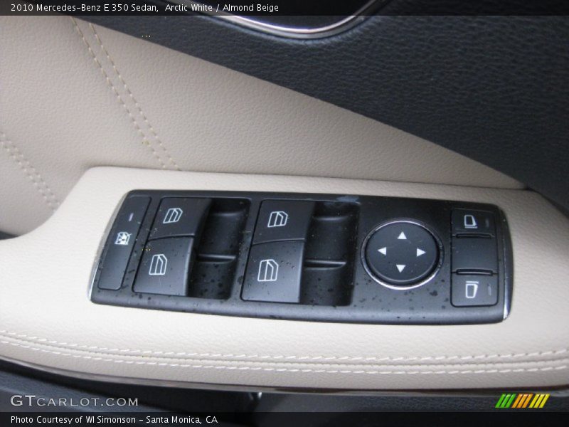 Arctic White / Almond Beige 2010 Mercedes-Benz E 350 Sedan