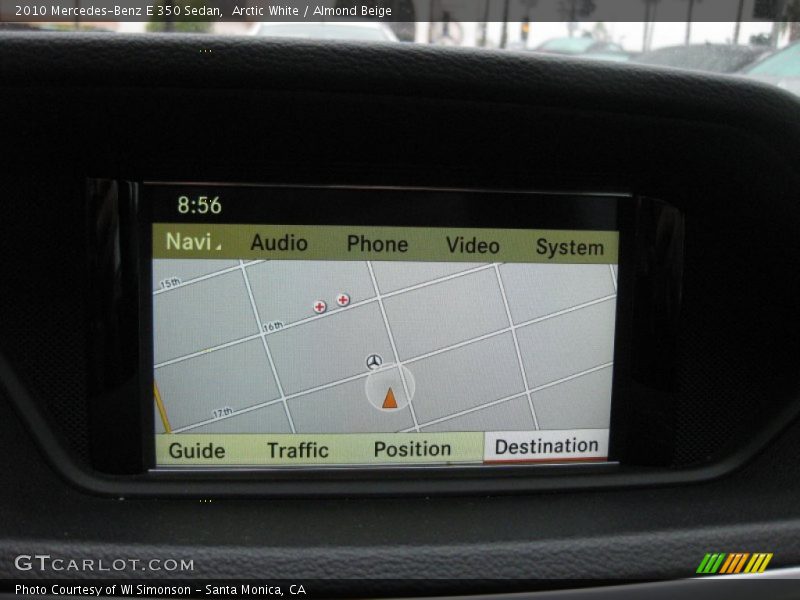 Arctic White / Almond Beige 2010 Mercedes-Benz E 350 Sedan