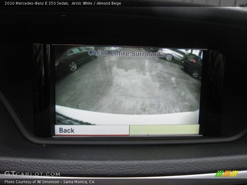 Arctic White / Almond Beige 2010 Mercedes-Benz E 350 Sedan