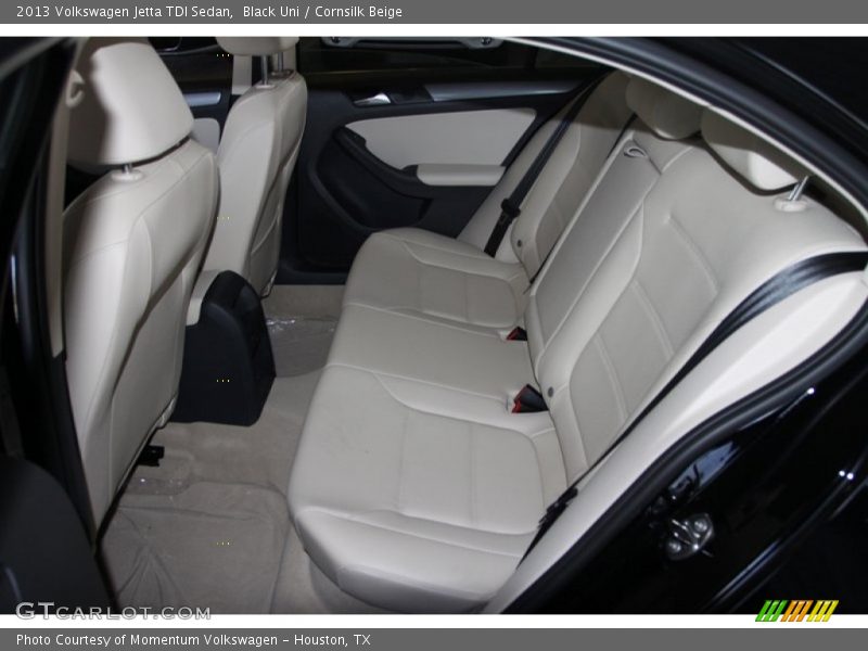 Black Uni / Cornsilk Beige 2013 Volkswagen Jetta TDI Sedan