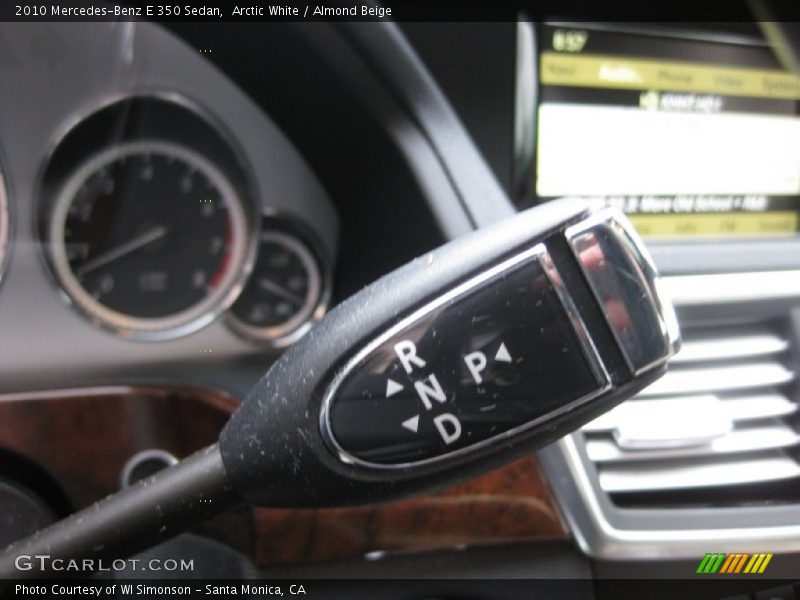 Arctic White / Almond Beige 2010 Mercedes-Benz E 350 Sedan