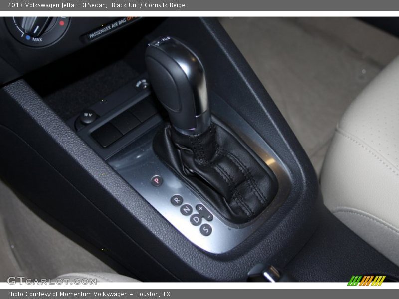 Black Uni / Cornsilk Beige 2013 Volkswagen Jetta TDI Sedan