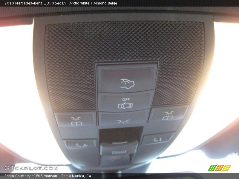 Arctic White / Almond Beige 2010 Mercedes-Benz E 350 Sedan