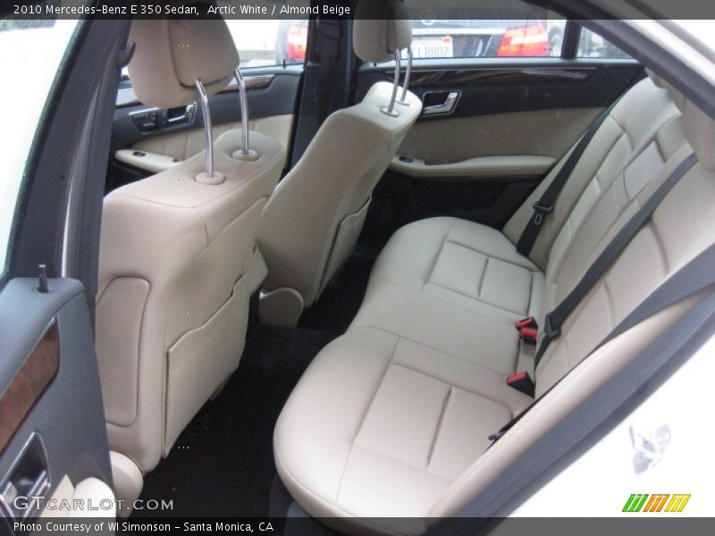 Arctic White / Almond Beige 2010 Mercedes-Benz E 350 Sedan