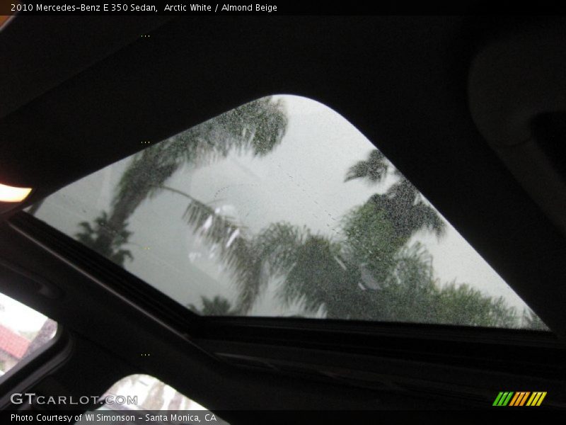 Arctic White / Almond Beige 2010 Mercedes-Benz E 350 Sedan