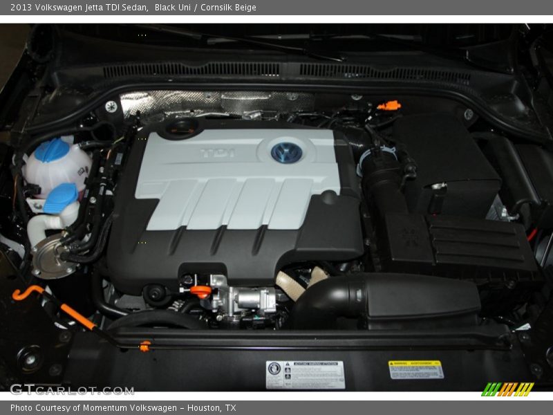 Black Uni / Cornsilk Beige 2013 Volkswagen Jetta TDI Sedan