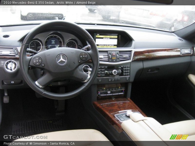 Arctic White / Almond Beige 2010 Mercedes-Benz E 350 Sedan