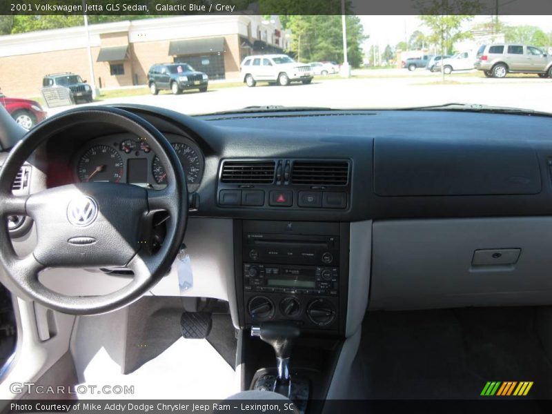 Galactic Blue / Grey 2001 Volkswagen Jetta GLS Sedan