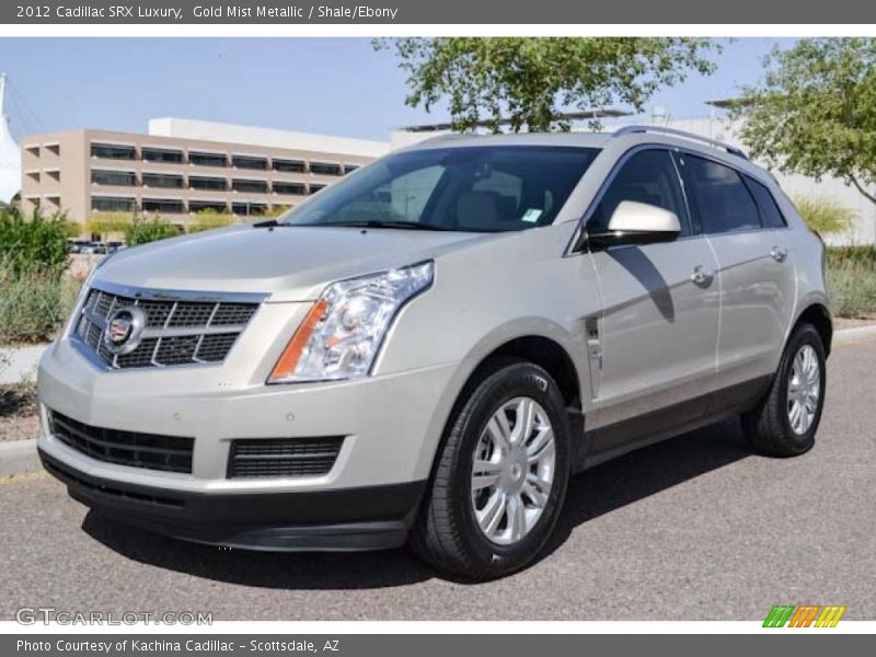 Gold Mist Metallic / Shale/Ebony 2012 Cadillac SRX Luxury