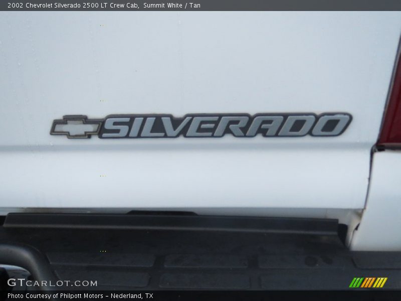 Summit White / Tan 2002 Chevrolet Silverado 2500 LT Crew Cab