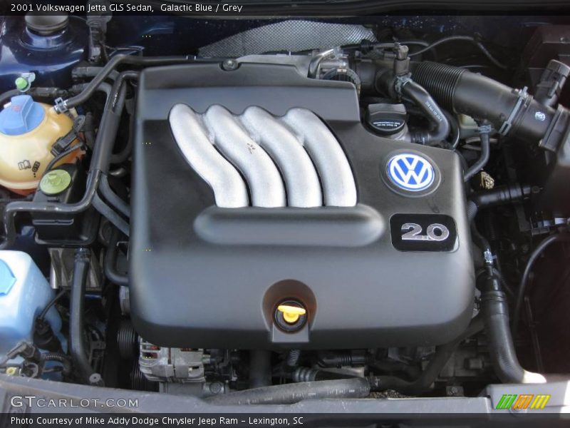 Galactic Blue / Grey 2001 Volkswagen Jetta GLS Sedan