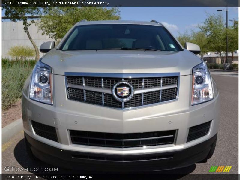 Gold Mist Metallic / Shale/Ebony 2012 Cadillac SRX Luxury