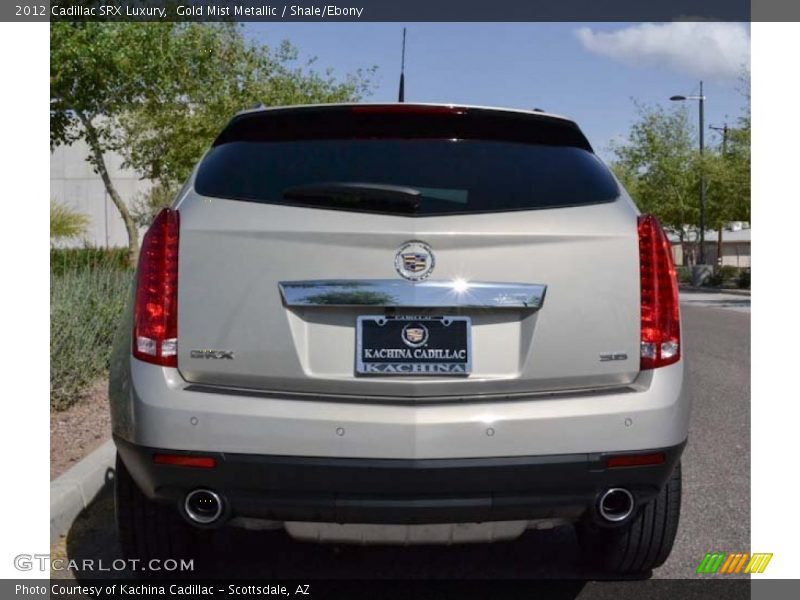 Gold Mist Metallic / Shale/Ebony 2012 Cadillac SRX Luxury