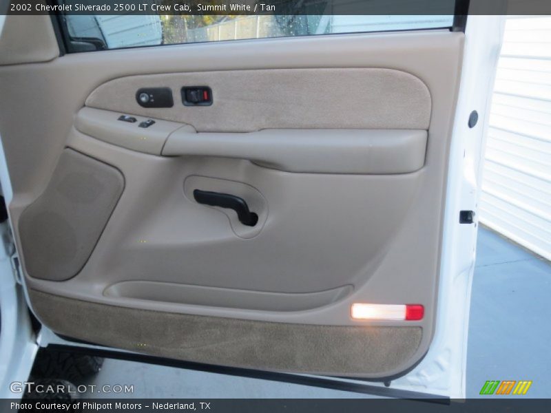 Summit White / Tan 2002 Chevrolet Silverado 2500 LT Crew Cab