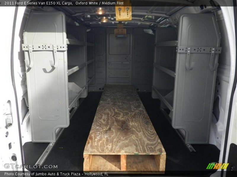Oxford White / Medium Flint 2011 Ford E Series Van E150 XL Cargo