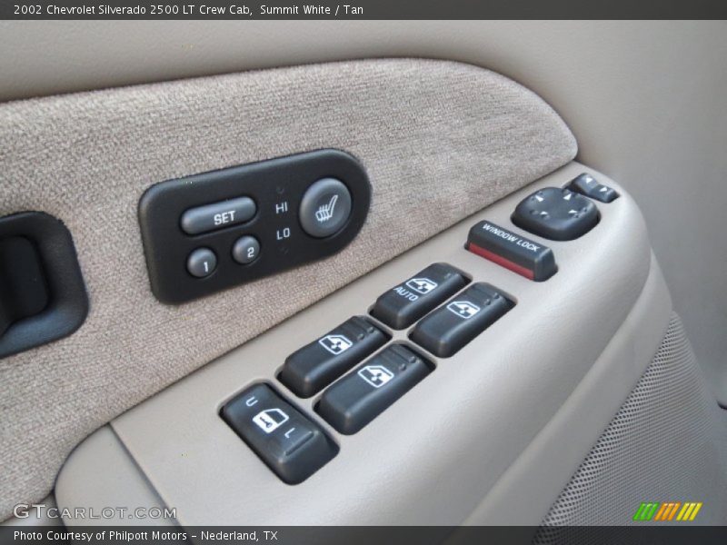 Controls of 2002 Silverado 2500 LT Crew Cab
