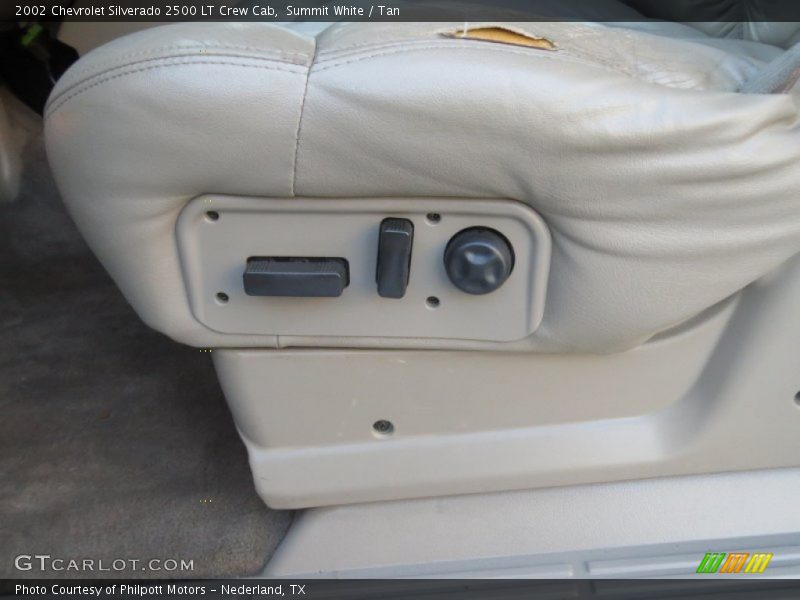 Summit White / Tan 2002 Chevrolet Silverado 2500 LT Crew Cab